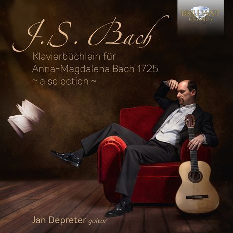 Johann Sebastian Bach (1685-1750): Notenbüchlein für Anna Magdalena Bach (Auszüge für Gitarre), CD