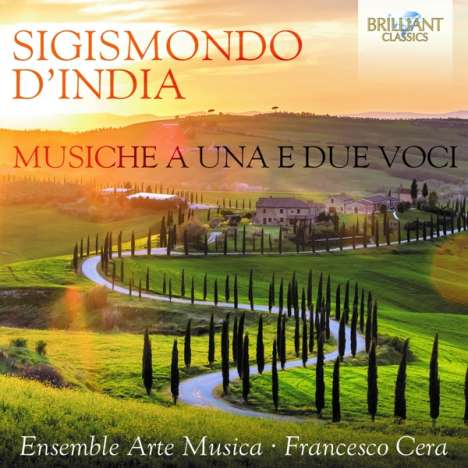 Sigismondo d'India (1582-1629): Werke  für eine oder zwei Stimmen, CD