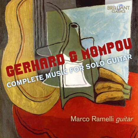 Robert Gerhard (1896-1970): For whom the Bell tolls für Gitarre, CD