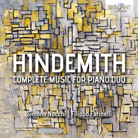 Paul Hindemith (1895-1963): Werke für Klavier 4-händig &amp; 2 Klaviere, CD