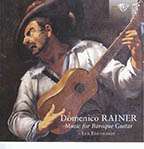 Domenico Rainer (18. Jahrhundert): Gitarrenwerke, CD