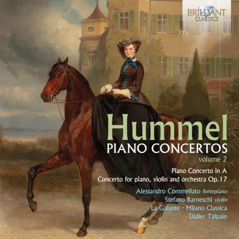 Johann Nepomuk Hummel (1778-1837): Klavierkonzerte Vol.2, CD