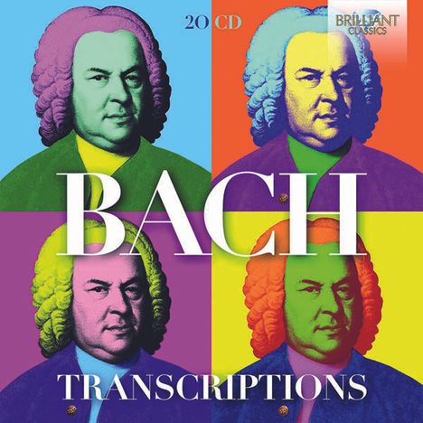 Johann Sebastian Bach (1685-1750): Transkriptionen, 20 CDs