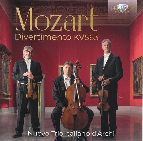 Wolfgang Amadeus Mozart (1756-1791): Divertimento KV 563, CD