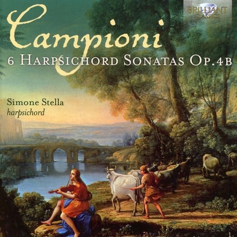 Carlo Antonio Campioni (1720-1788): Cembalosonaten op.4b Nr.1-6, CD