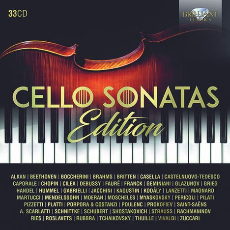 Cello Sonatas Edition, 33 CDs