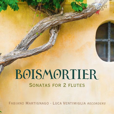 Joseph Bodin de Boismortier (1689-1755): Sonaten für 2 Flöten Nr.1-6, CD