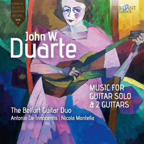 John Duarte (1919-2004): Werke für Gitarre solo &amp; 2 Gitarren, CD