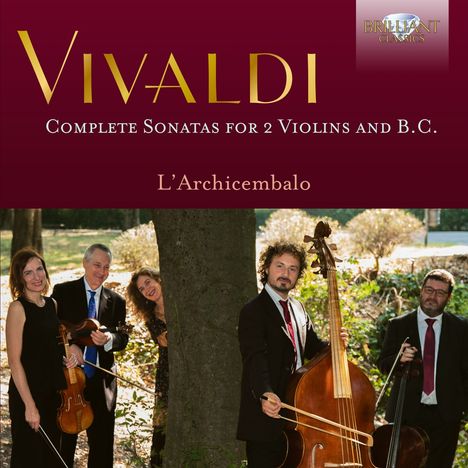 Antonio Vivaldi (1678-1741): Sonaten für 2 Violinen &amp; Bc op.1 Nr.1-12, 3 CDs