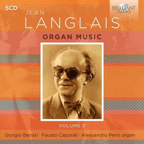 Jean Langlais (1907-1991): Orgelwerke Vol.3, 5 CDs