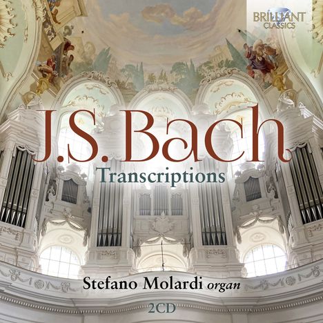 Johann Sebastian Bach (1685-1750): Transkriptionen für Orgel, 2 CDs
