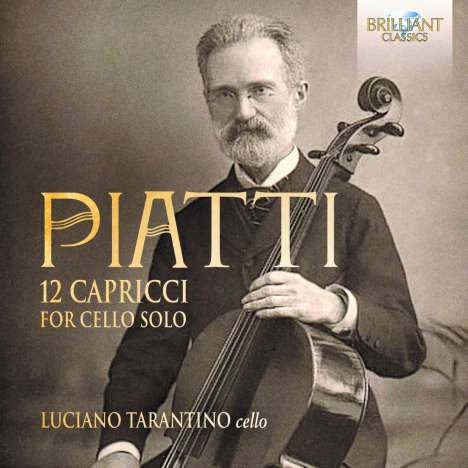Alfredo Piatti (1822-1901): Capricci op.25 Nr.1-12 für Cello solo, CD