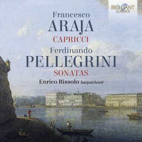Francesco Domenico Araja (1709-1770): Capricci Nr.1-8 für Cembalo, CD