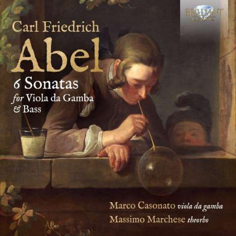 Carl Friedrich Abel (1723-1787): Sonaten für Viola da Gamba &amp; Bc Nr.1-6, CD