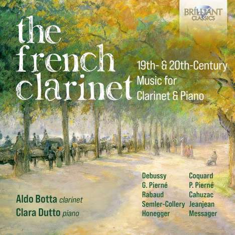 Aldo Botta &amp; Clara Dutto - The French Clarinet, CD