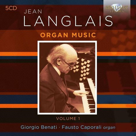 Jean Langlais (1907-1991): Orgelwerke Vol.1, 5 CDs