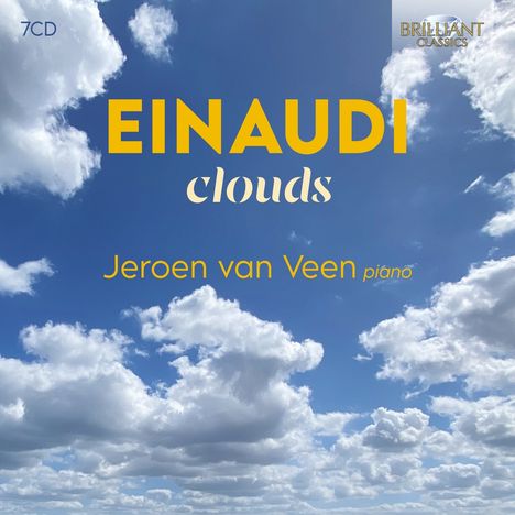 Ludovico Einaudi (geb. 1955): Klavierwerke "Clouds", 7 CDs