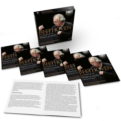 Ludwig van Beethoven (1770-1827): Symphonien Nr.1-9, 5 CDs