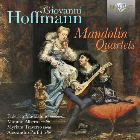 Giovanni (Johann) Hoffmann (1770-1814): Mandolinenquartette D-Dur,F-Dur,G-Dur,A-Dur, CD