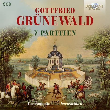 Gottfried Grünewald (1675-1739): Cembalo-Partiten Nr.1-7, 2 CDs
