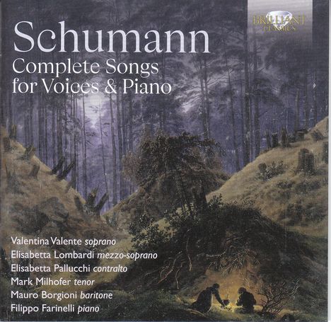 Robert Schumann (1810-1856): Lieder und Liederzyklen, 4 CDs