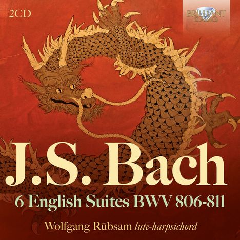 Johann Sebastian Bach (1685-1750): Englische Suiten BWV 806-811, 2 CDs