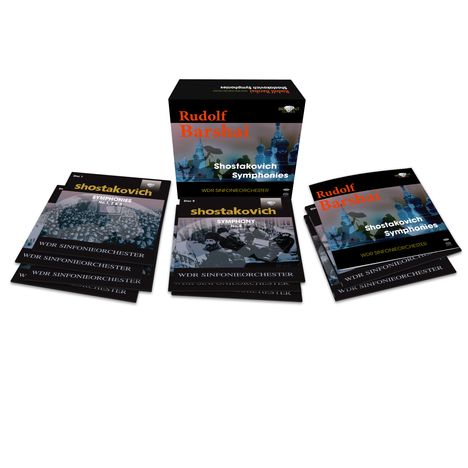 Dmitri Schostakowitsch (1906-1975): Symphonien Nr.1-15 (SACD-Edition / vorab exklusiv für jpc), 9 Super Audio CDs