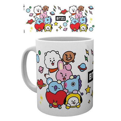 BT21 - Mug - 320 ml - Characters Stack - subli - box, Diverse