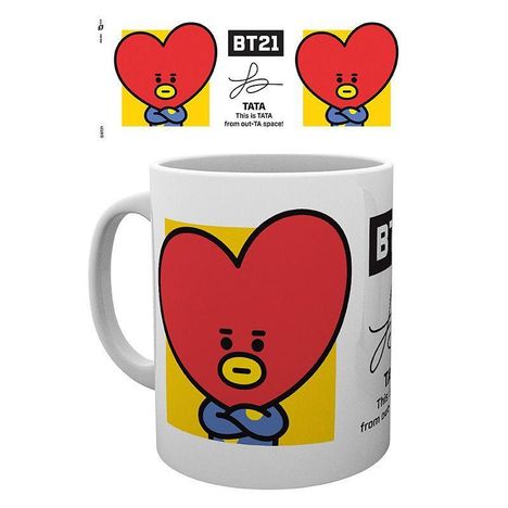 BT21 - Mug - 320 ml - Tata - subli - box, Diverse