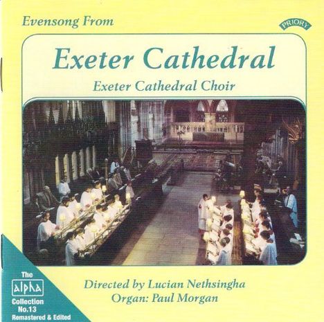 Exeter Cathedral Choir - Evensong from Exeter Cathedral, CD