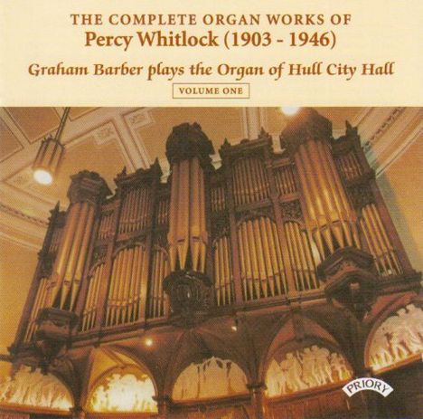 Percy Whitlock (1903-1946): Orgelwerke Vol.1, CD