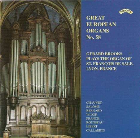 Große europäische Orgeln Vol.58, CD