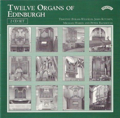 12 Organs of Edinburgh, 2 CDs