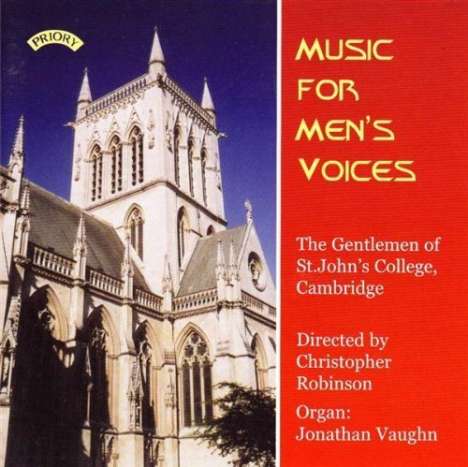 Gentlemen of St.John's College - Music for Men's Voices, CD