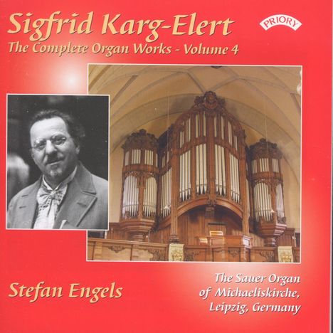 Sigfrid Karg-Elert (1877-1933): Orgelwerke Vol.4, CD