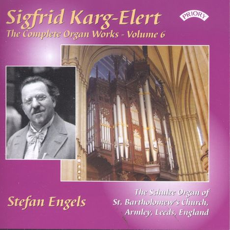 Sigfrid Karg-Elert (1877-1933): Orgelwerke Vol.6, CD