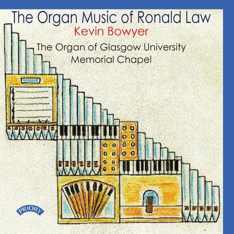 Ronald Law (geb. 1947): Orgelwerke, CD