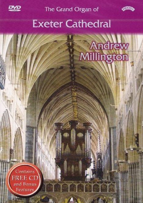 Andrew Millington - The Grand Organ of Exeter Cathedral, DVD