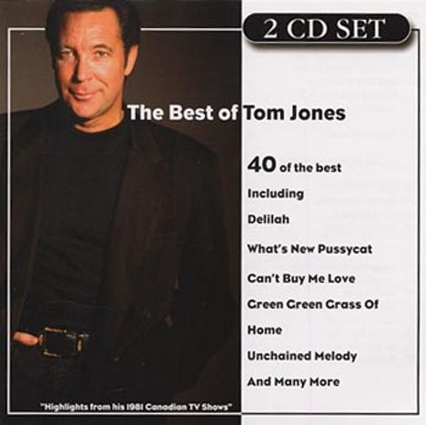 Tom Jones: The Best Of Tom Jones, 2 CDs