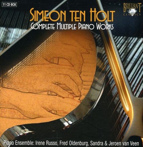 Simeon ten Holt (1923-2012): Complete Multiple Piano Works, 11 CDs