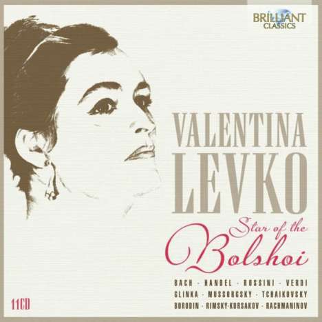 Valentina Levko - Stars of the Bolshoi, 11 CDs