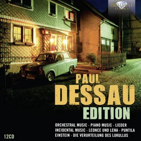 Paul Dessau (1894-1979): Paul Dessau Edition, 12 CDs