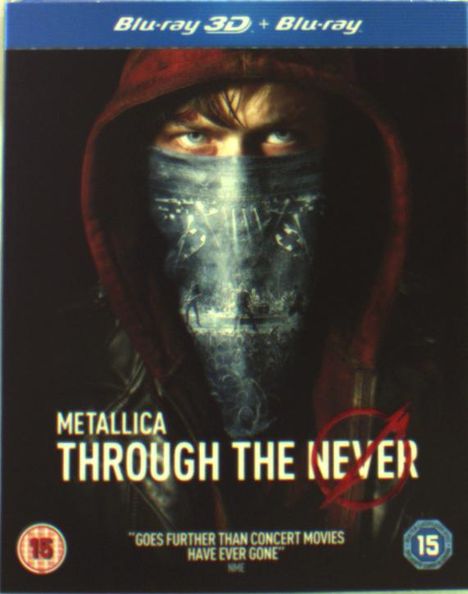 Metallica: Through The Never (UK-Import) (3D &amp; 2D Blu-ray), 2 Blu-ray Discs