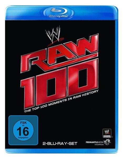 Wrestling: Top 100 Raw Moments (Blu-ray), 2 Blu-ray Discs