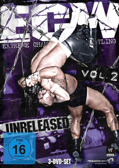 ECW Unreleased Vol. 2, 3 DVDs