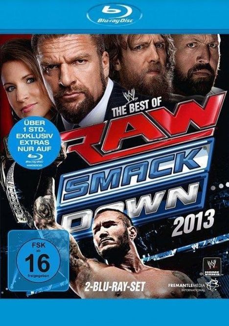 The Best of Raw &amp; Smackdown 2013 (Blu-ray), 2 Blu-ray Discs