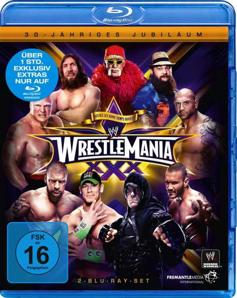 Wrestlemania 30 (Blu-ray), 2 Blu-ray Discs