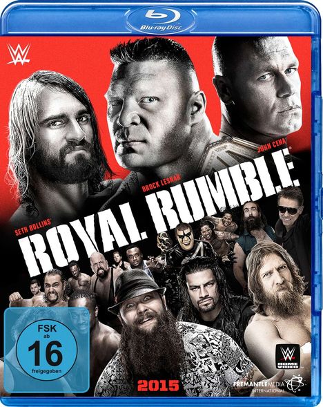 Royal Rumble 2015 (Blu-ray), Blu-ray Disc