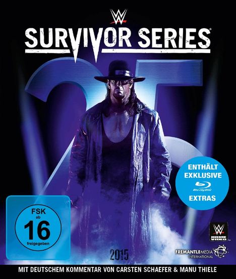 WWE - Survivor Series 2015 (Blu-ray), Blu-ray Disc