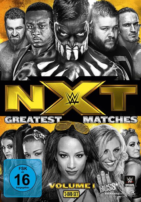 NXT - Greatest Matches Vol. 1, 3 DVDs
